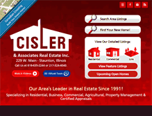 Tablet Screenshot of cisler.com